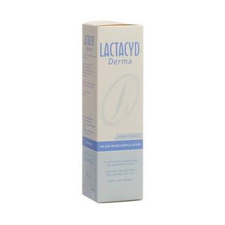 Lactacyd  Derma Emulsion Nettoyante Douce, sans parfum 