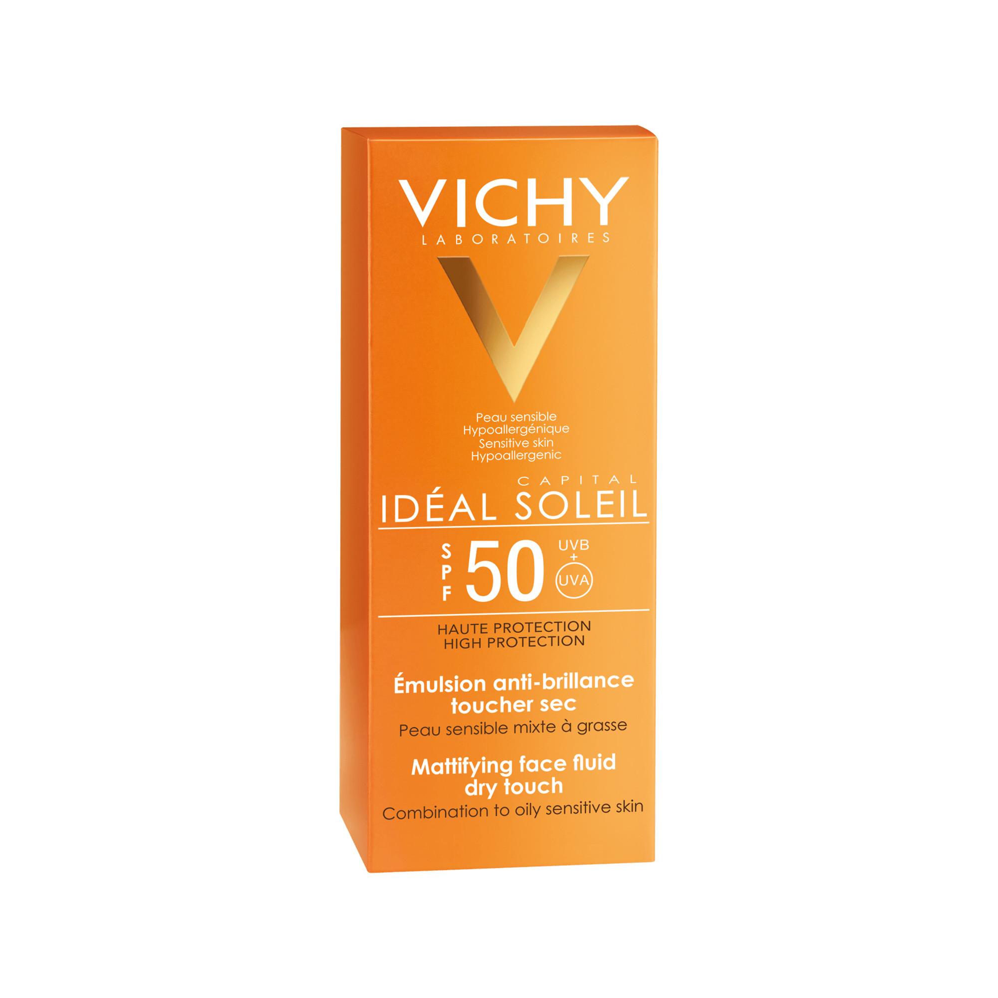 VICHY CS Emul. Toucher sec SPF50 Capital Soleil Mattierendes Sonnen-Fluid 
