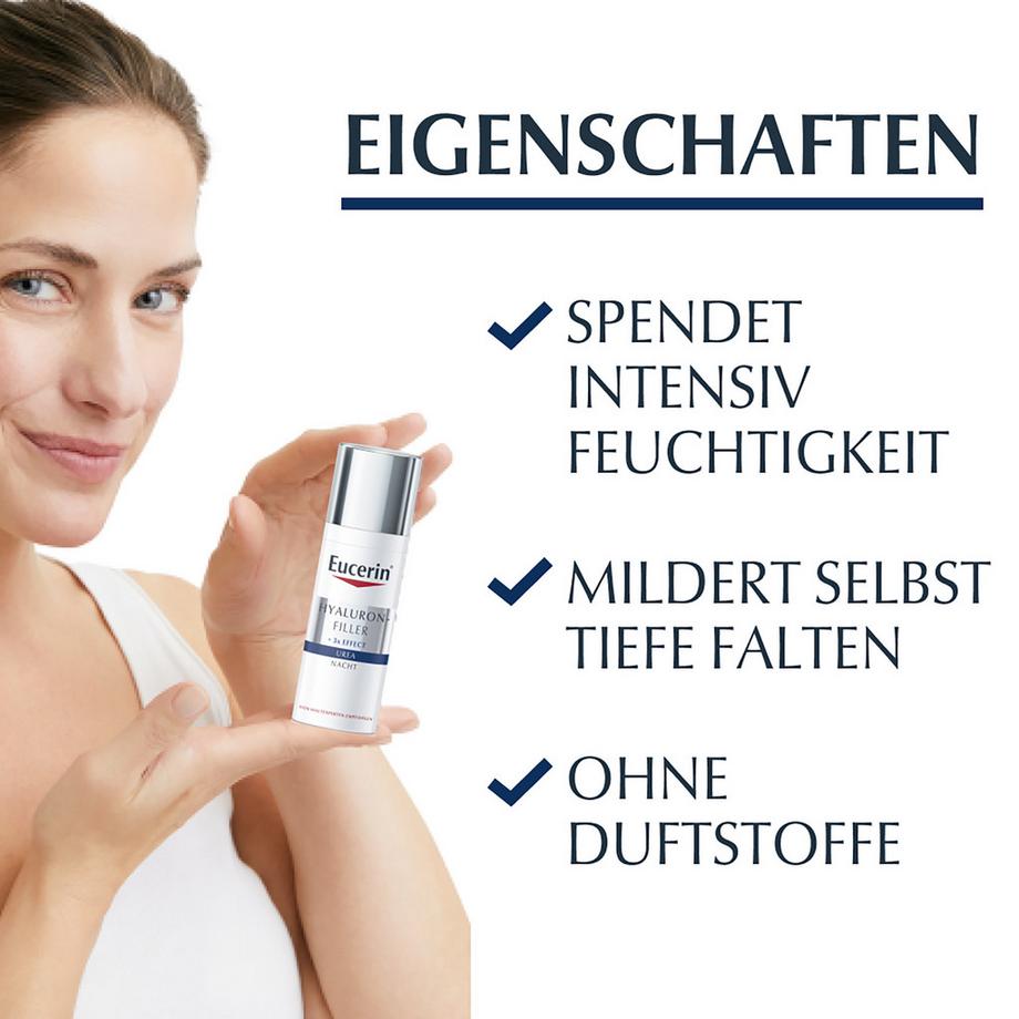 Eucerin  Hyaluron-Filler & Urea Nachtpflege 