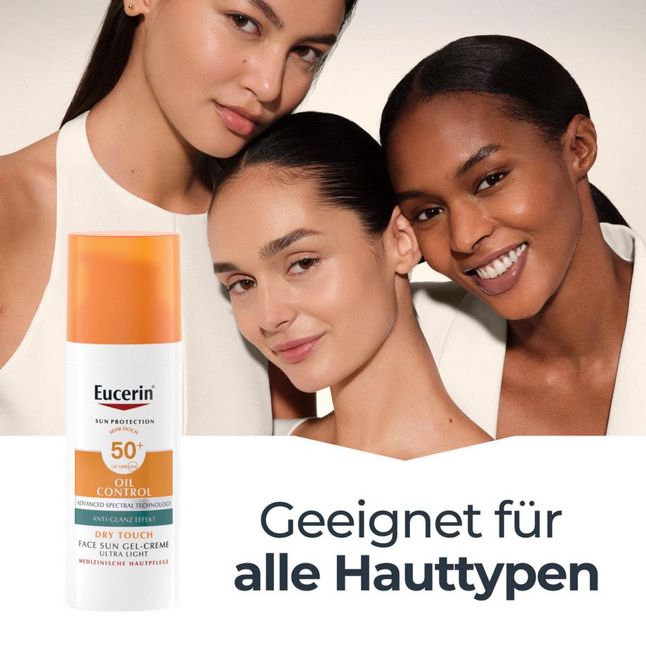 Eucerin  Oil Control Face Sun Gel-Crème SPF 50+ 