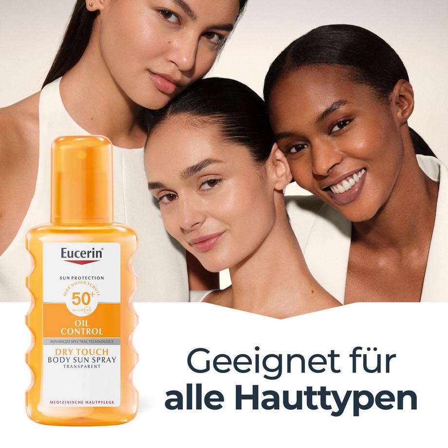 Eucerin Sun Body Spray Sensitive Protect Transparent LSF 50+ 