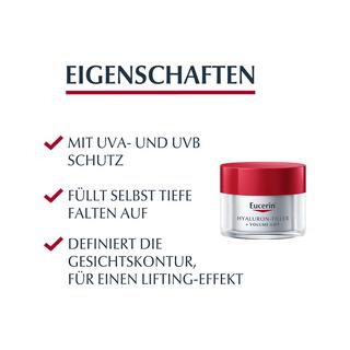 Eucerin  Hyaluron-Filler + Volume-Lift Tagespflege Trockene Haut  