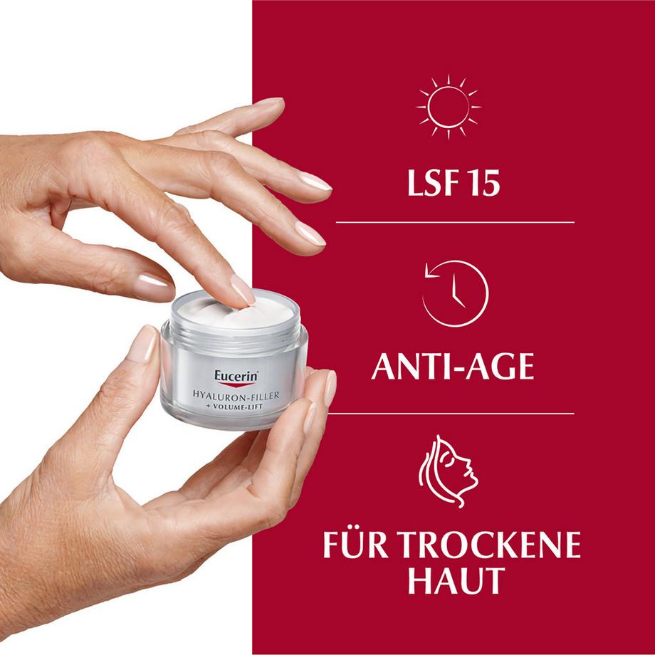 Eucerin  Hyaluron-Filler + Volume-Lift Cura della Pelle Secca 