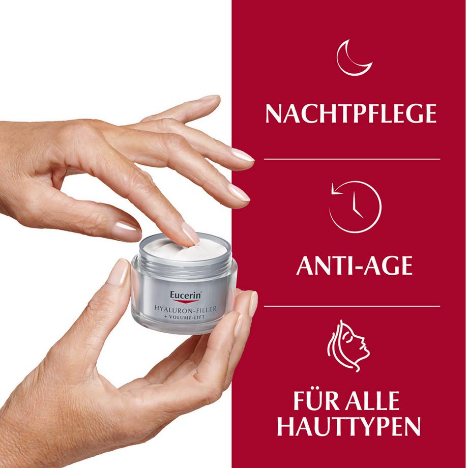 Eucerin  Hyaluron-Filler + Volume-Lift  Cura Notturna 