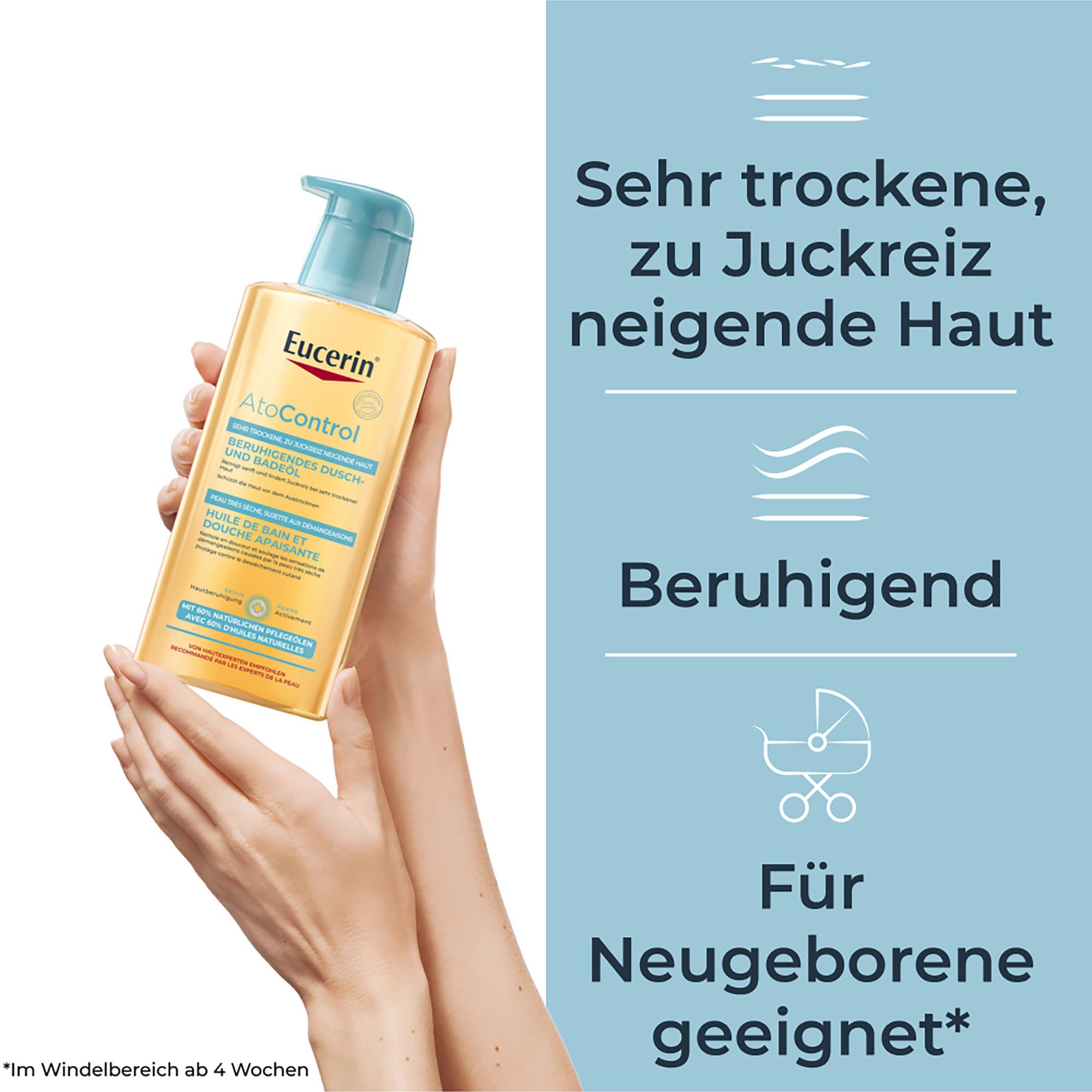 Eucerin AtoControl Olio lenitivo per bagno e doccia 