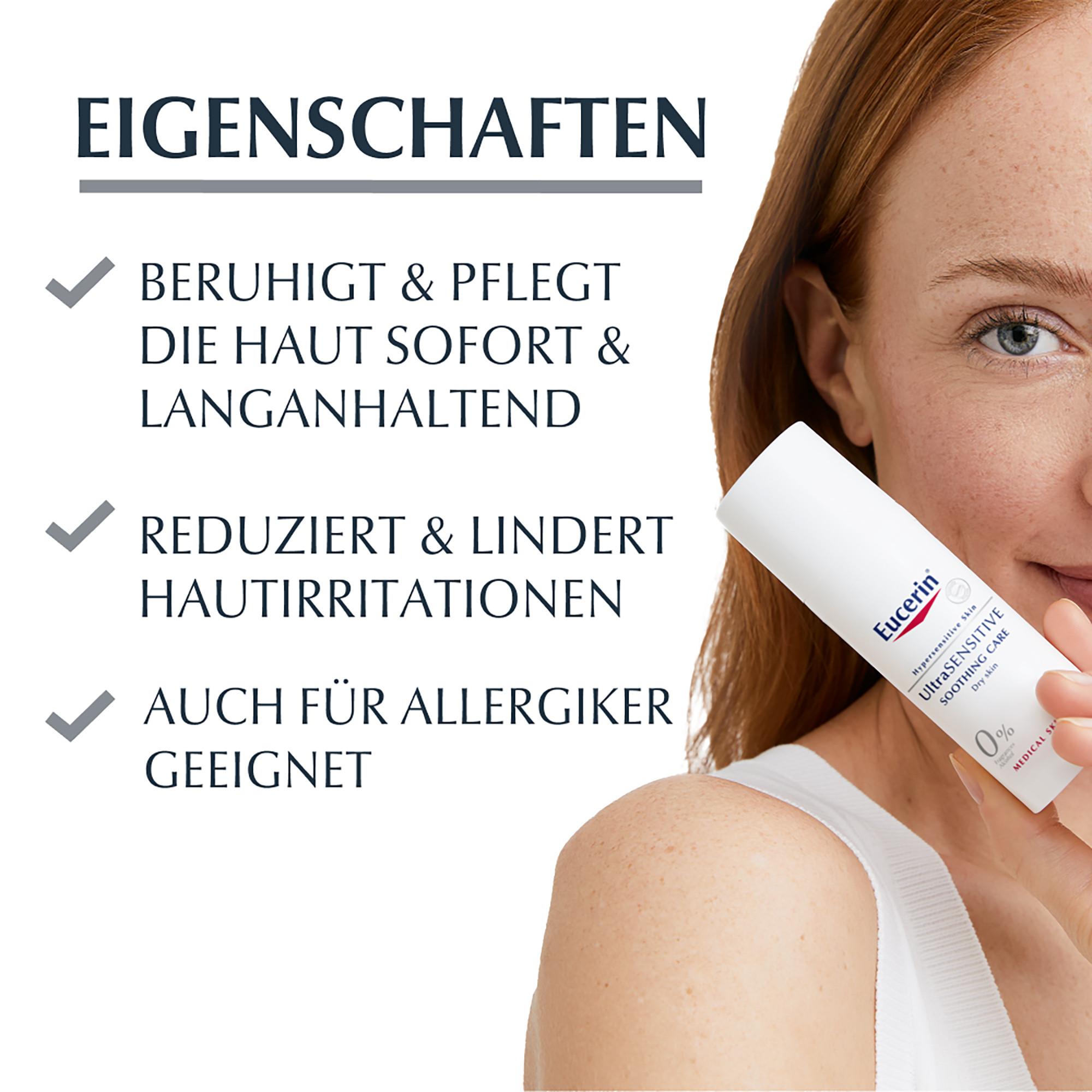 Eucerin UltraSensitive Beruhigende Pflege für trockene Haut 