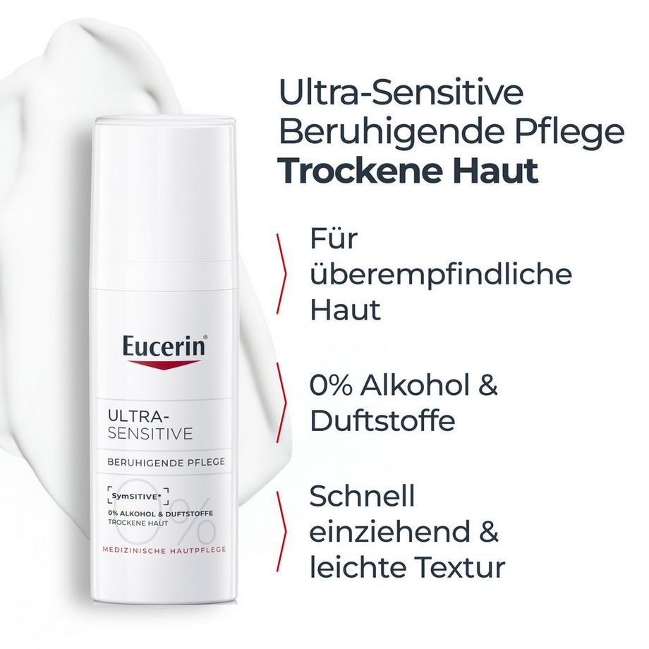 Eucerin UltraSensitive Beruhigende Pflege für trockene Haut 