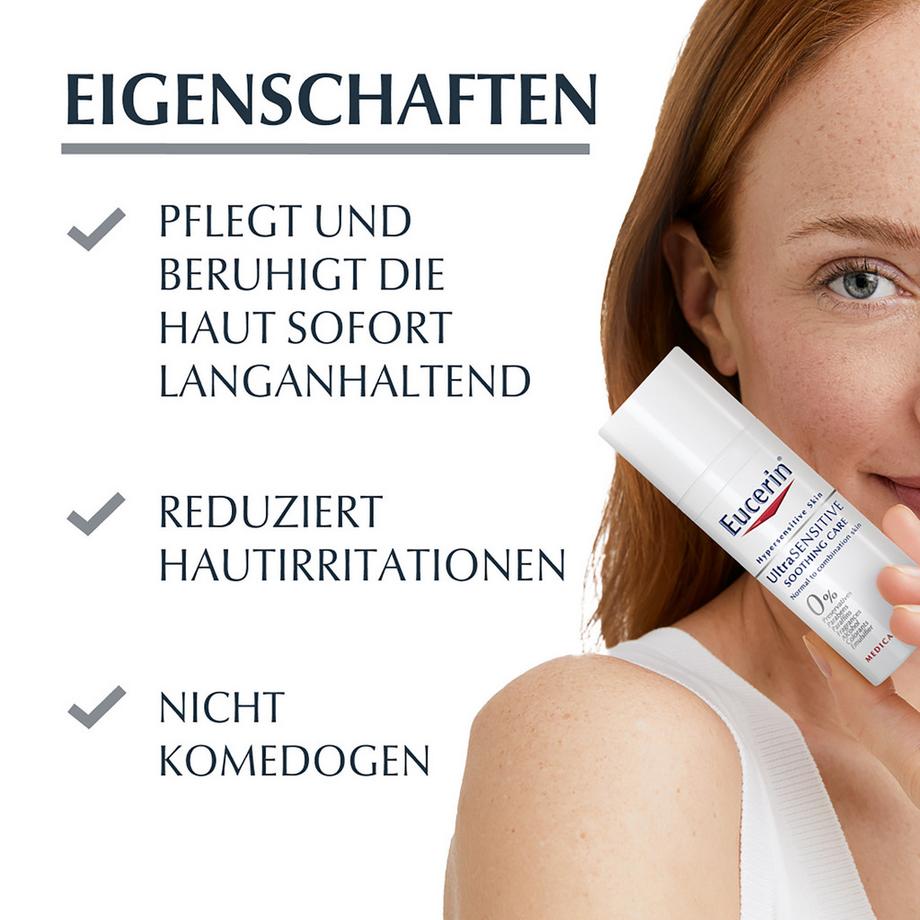 Eucerin UltraSensitive Beruhigende Pflege für normale bis Mischhaut 