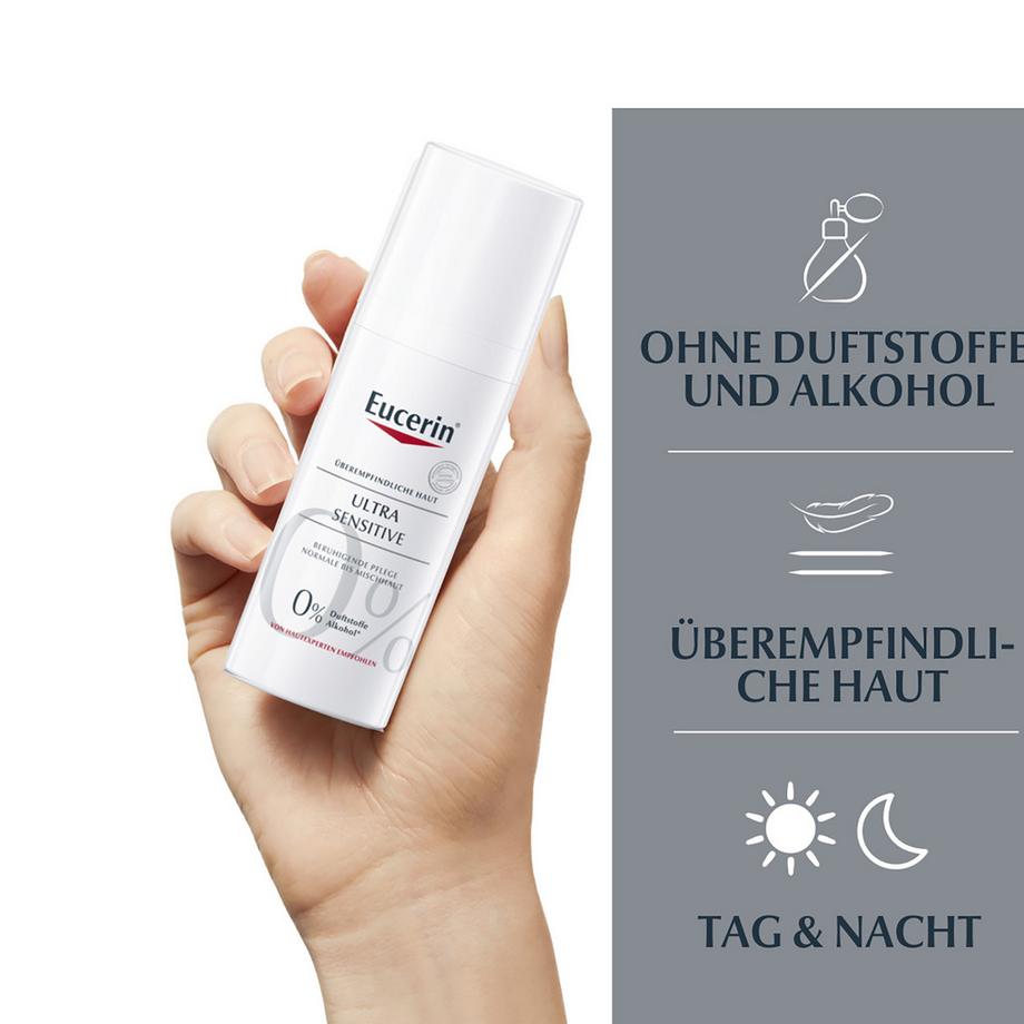 Eucerin UltraSensitive Beruhigende Pflege für normale bis Mischhaut 