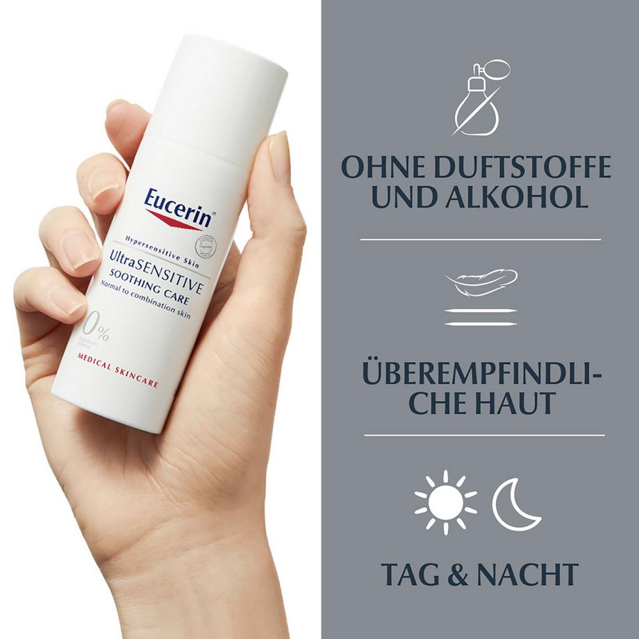 Eucerin UltraSensitive Beruhigende Pflege für normale bis Mischhaut 