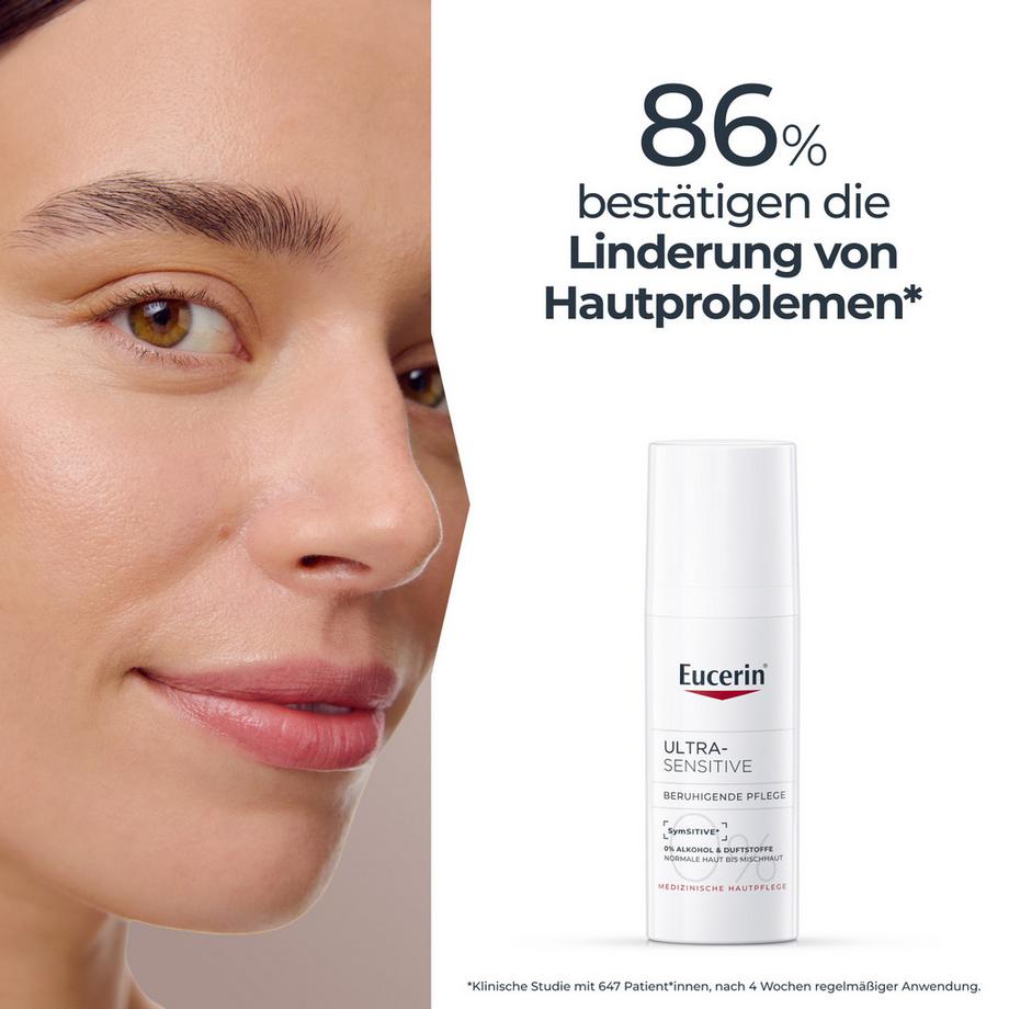 Eucerin UltraSensitive Beruhigende Pflege für normale bis Mischhaut 