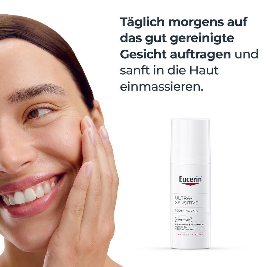 Eucerin UltraSensitive Beruhigende Pflege für normale bis Mischhaut 
