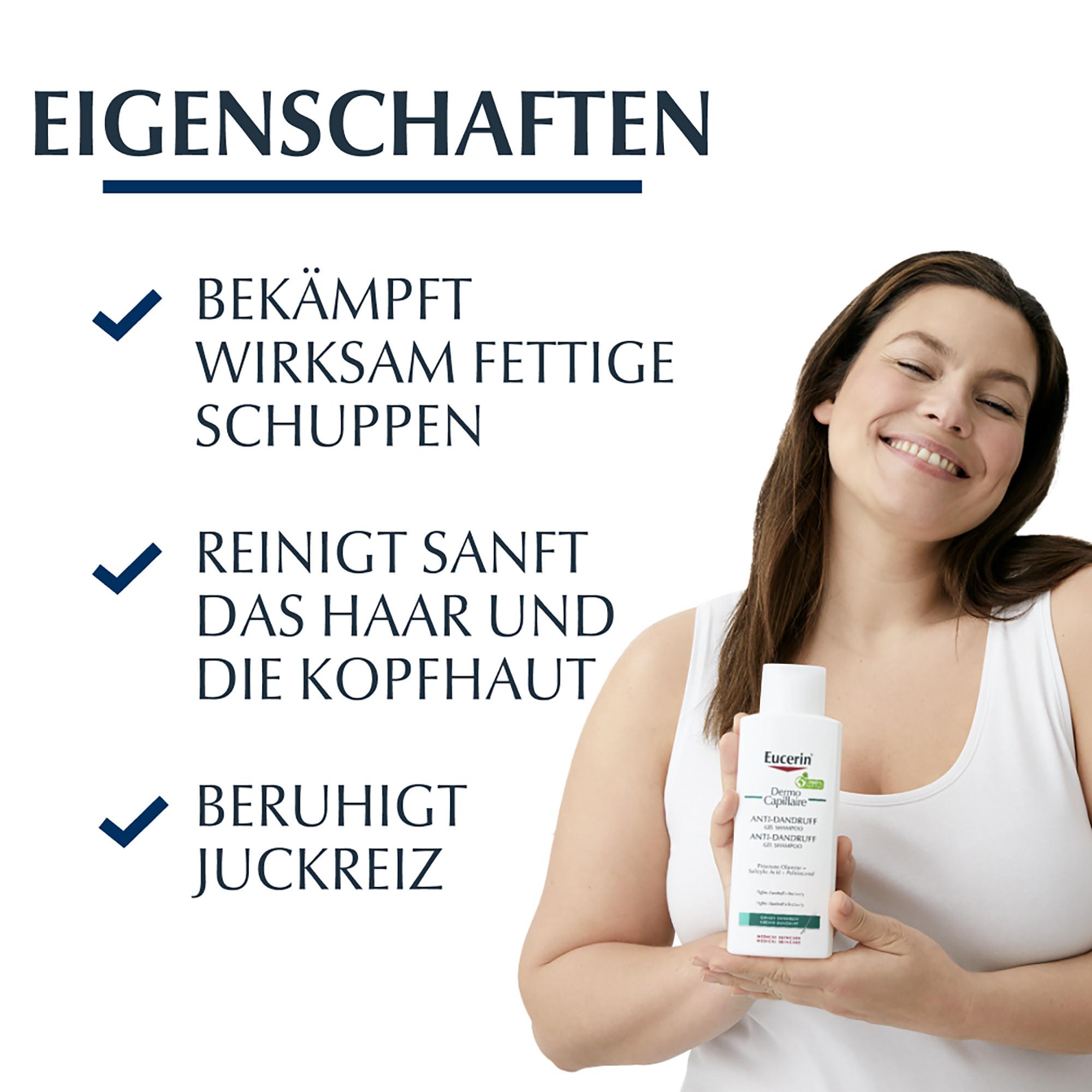 Eucerin DermoCapillaire Shampooing gel antipelliculaire 