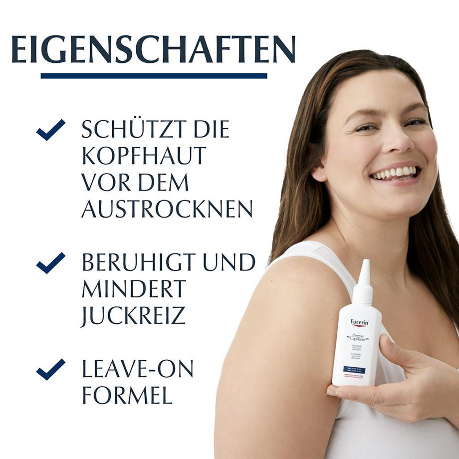 Eucerin DermoCapillaire Lozione lenitiva all'urea 