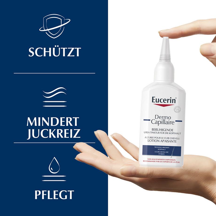 Eucerin DermoCapillaire Lozione lenitiva all'urea 