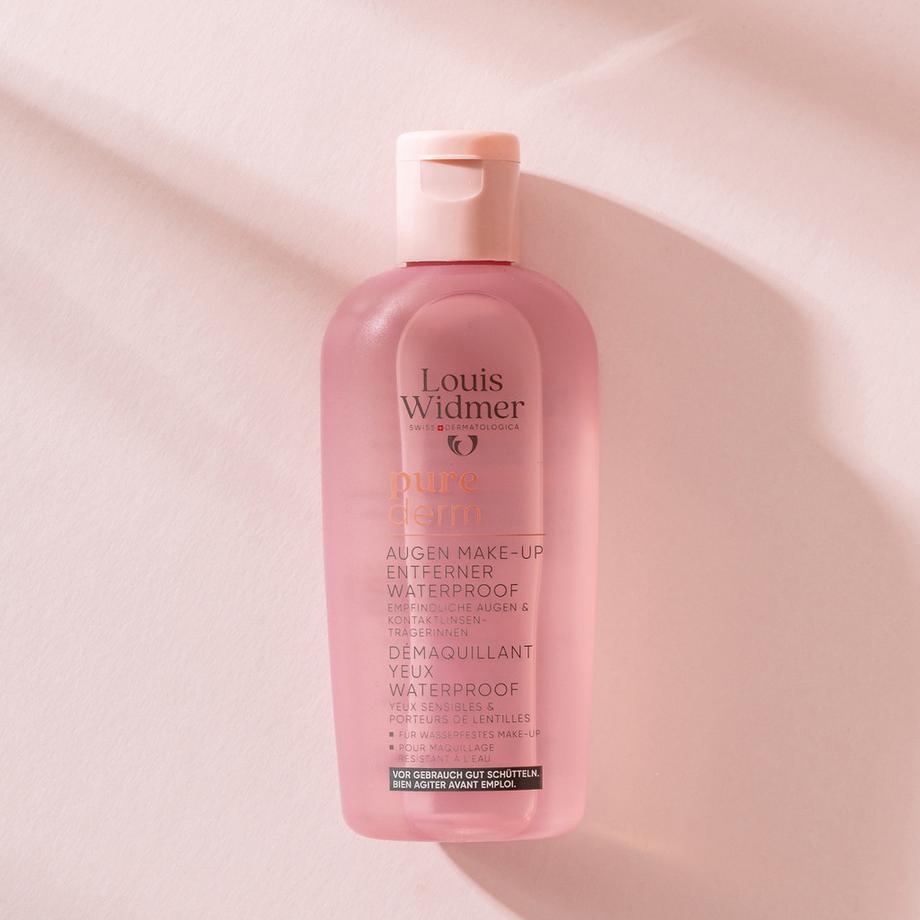 Louis Widmer  purederm Struccante occhi waterproof senza profumo 