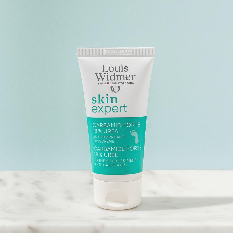 Louis Widmer  skinexpert Carbamid Forte 18 % Urea Anti-Hornhaut Fusscreme 