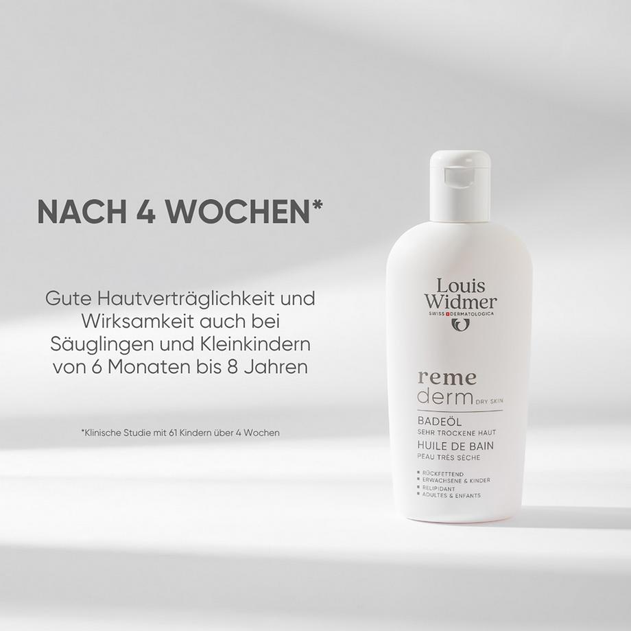 Louis Widmer  remederm Badeöl 