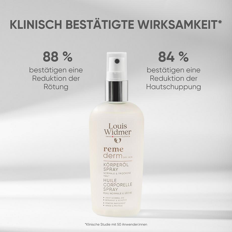 Louis Widmer  remederm Körperöl Spray 