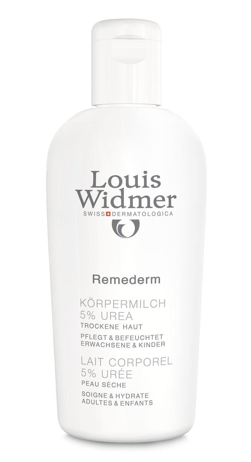 Louis Widmer Remederm Lait Corp.5 % Ur.parf Remederm Lait Corporel 5% Parfumé 