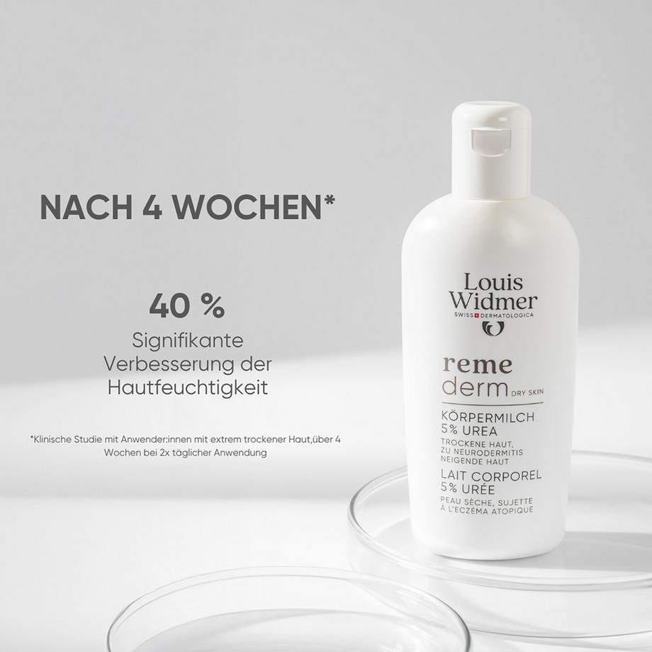 Louis Widmer  remederm Latte corpo 5 % urea 