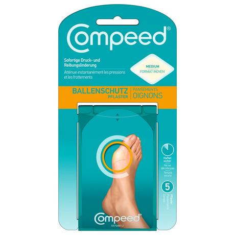 Compeed Ballenschutz Medium Cerotti Per Alluce Valgo, Medio  