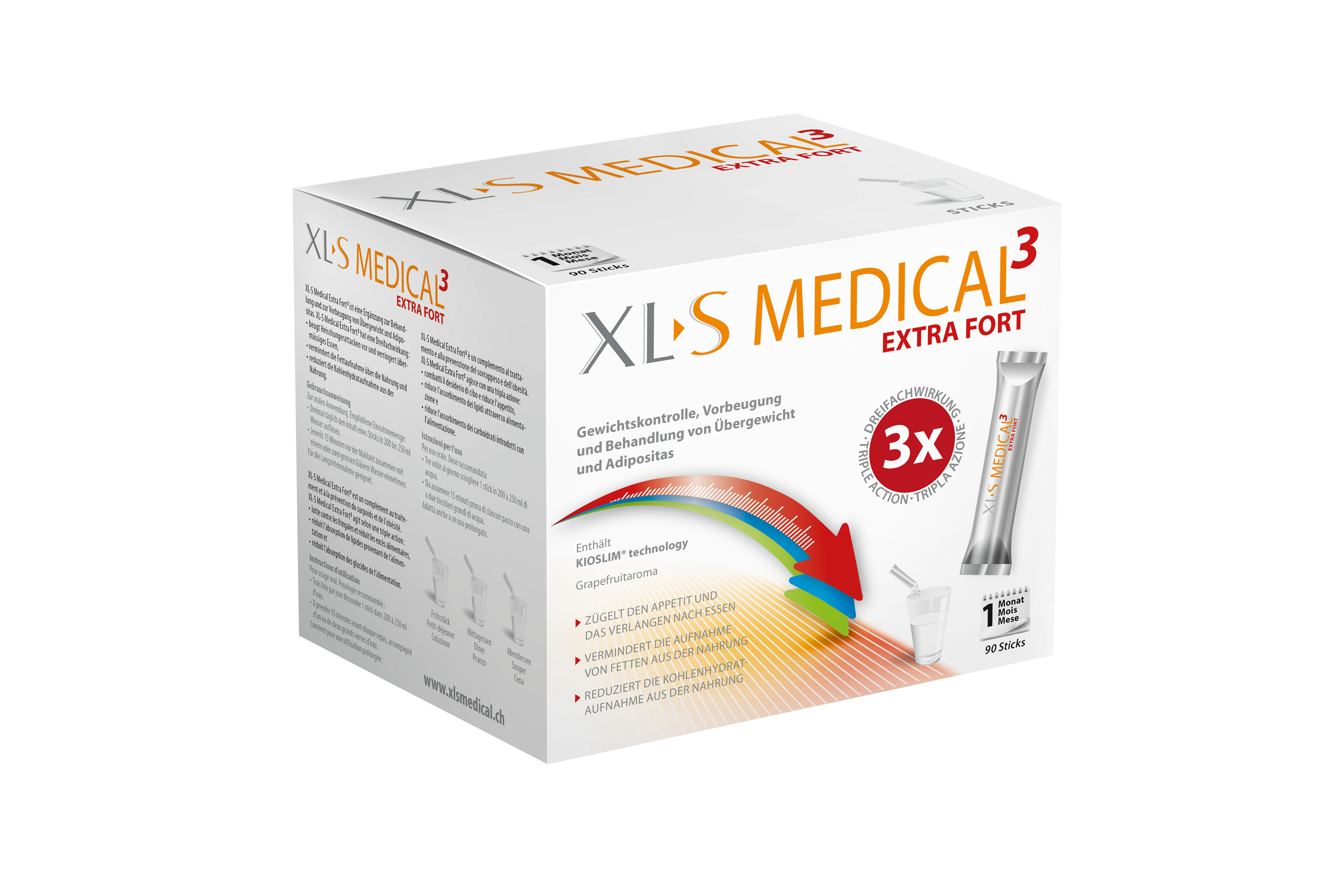 Image of XLS MEDICAL Extra Fort³ - 90 Stück