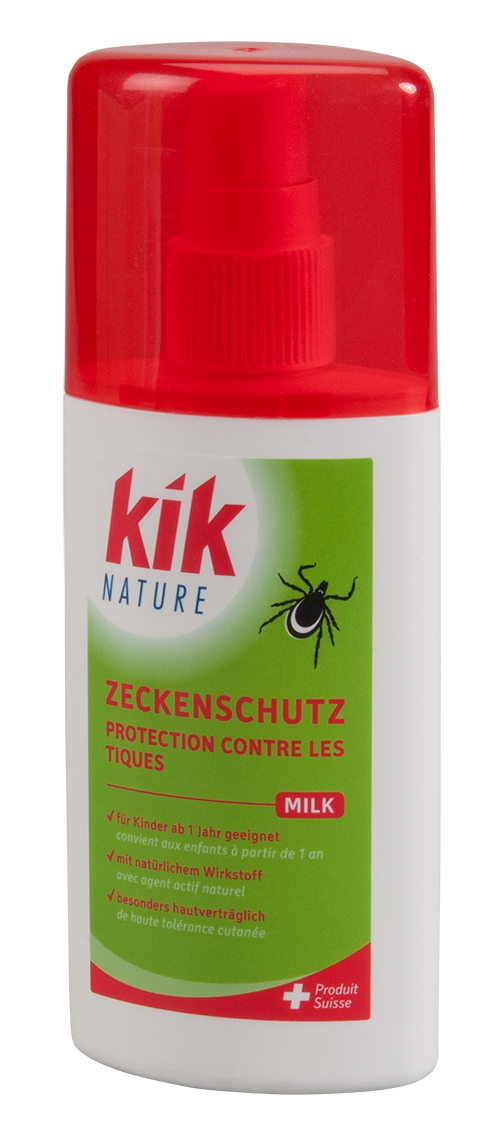 kik NATURE Zeckenschutz Protection Contre Les Tiques Milk 