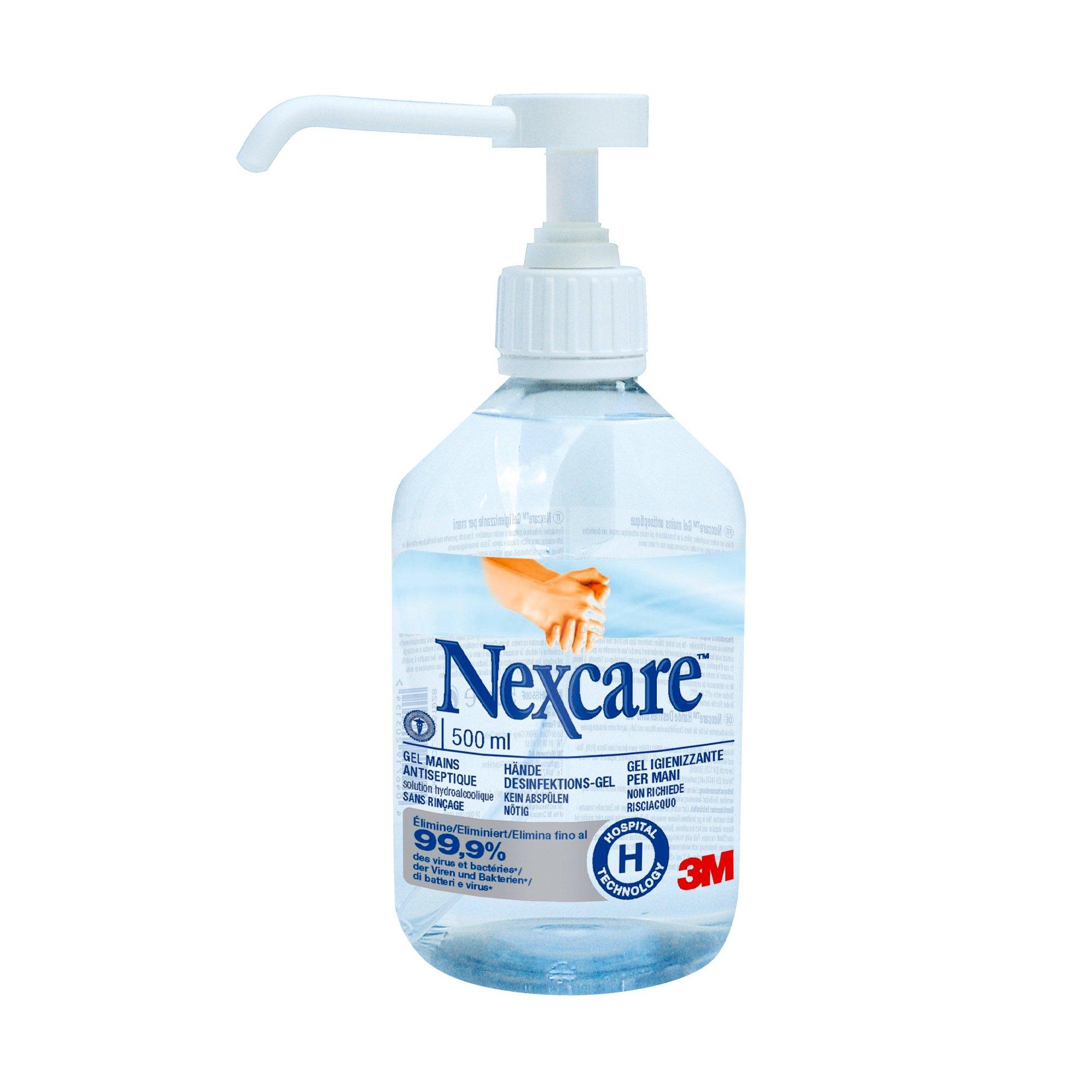 Image of 3M Nexcare Hände Desinfektions-Gel - 500 ml