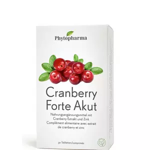 Cranberry Forte Akut Comprimés Extrait de Cranberry et Zinc