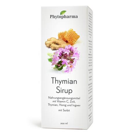 Phytopharma  Thymian Sirup Les Compléments Alimentaires 