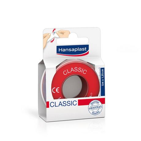 Hansaplast  Nastro Adesivo Classico, 5m x 1,25cm 