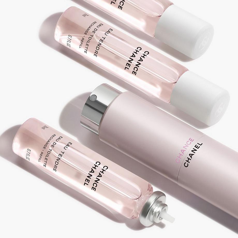 CHANEL CHANCE EAU TENDRE TWIST AND SPRAY NACHFÜLLBARER FLAKON – EAU DE TOILETTE 