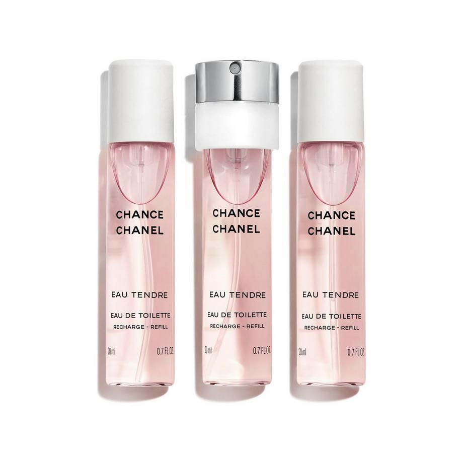 CHANEL CHANCE EAU TENDRE TWIST AND SPRAY NACHFÜLLSET – EAU DE TOILETTE 