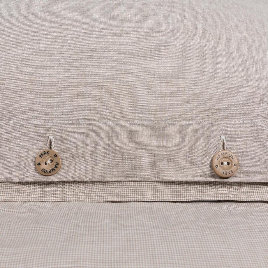 Manor Collections Doug Taie d'oreiller avec fermeture boutonnée  