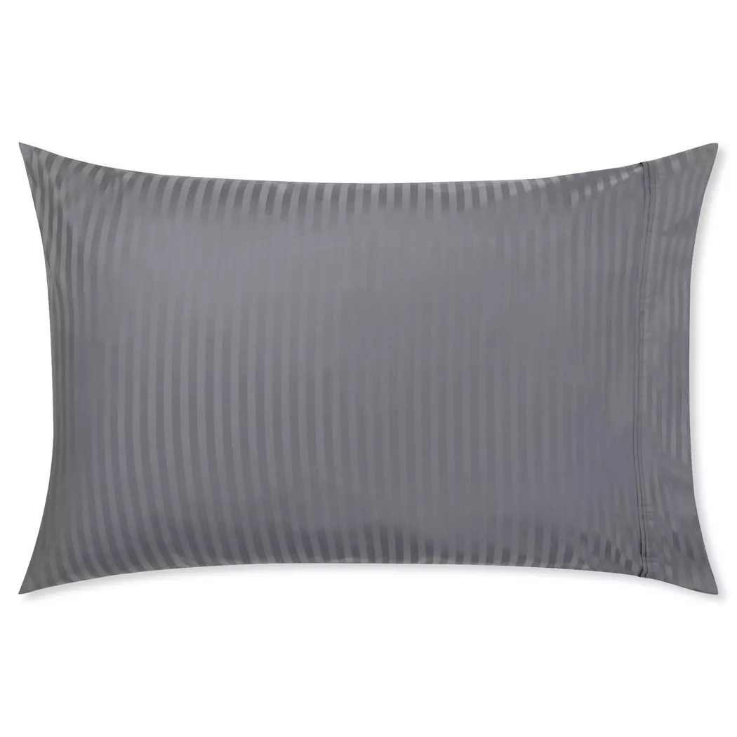 Manor Irvington Grey Pillowcase Grey 60x90 cm
