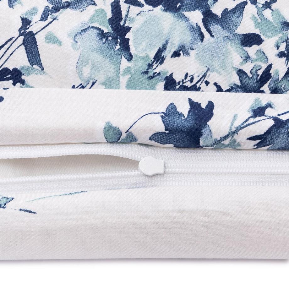 ZUCCHI INA V3 Federa in raso di cotone floreale  