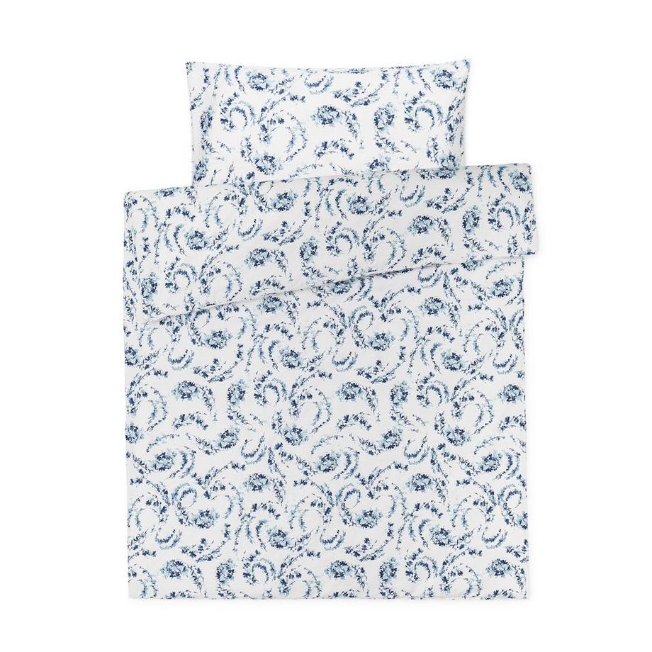 ZUCCHI INA V3 Federa in raso di cotone floreale  