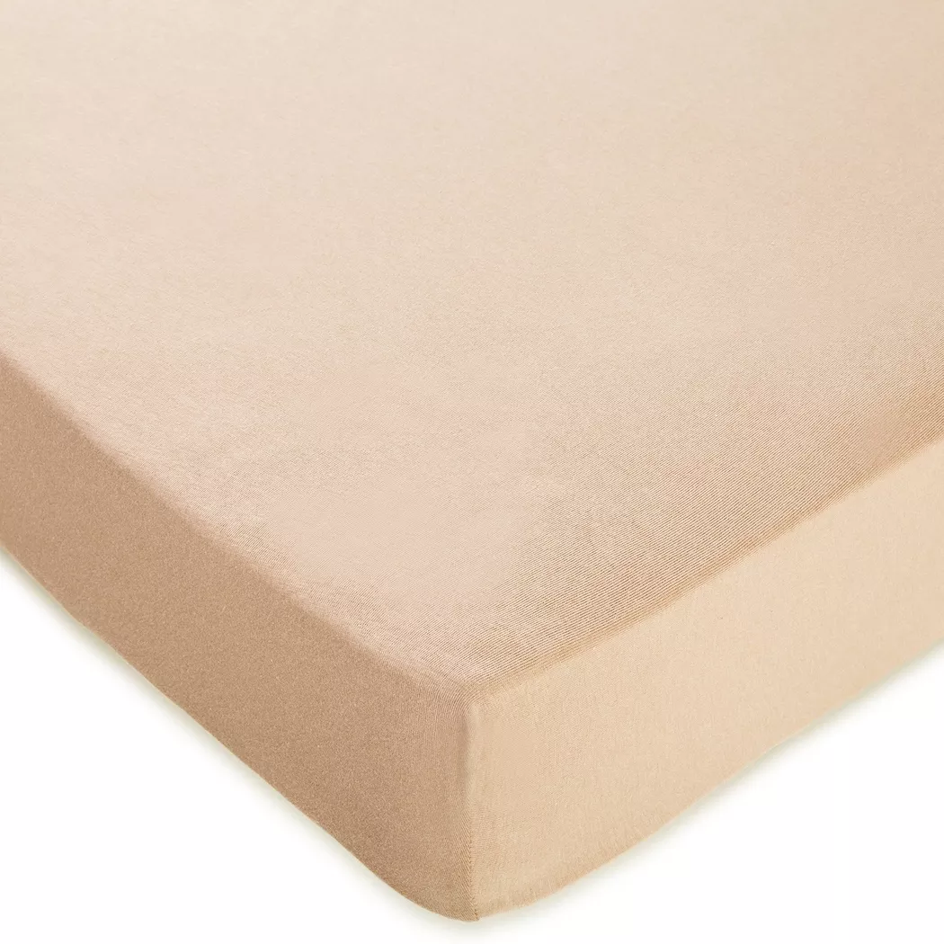 Manor - Fixleintuch, Topper Super Stretch Fixleintuch, 180-200 x 200 cm, Braun