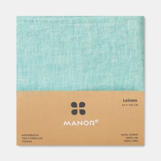 Manor Taie d'oreiller Chambray Placid 