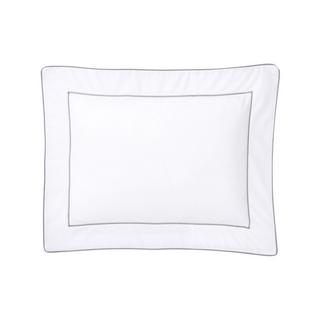 Yves Delorme Flandre Kissenbezug mit besticktem Rand  