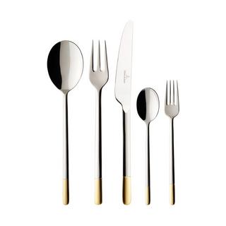 Villeroy&Boch Besteck-Set, 30-teilig Ella teilvergoldet 