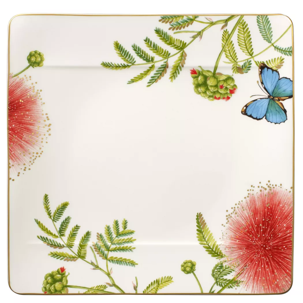 Villeroy & Boch - Assiette plate, 27 x 27 cm, Multicolor