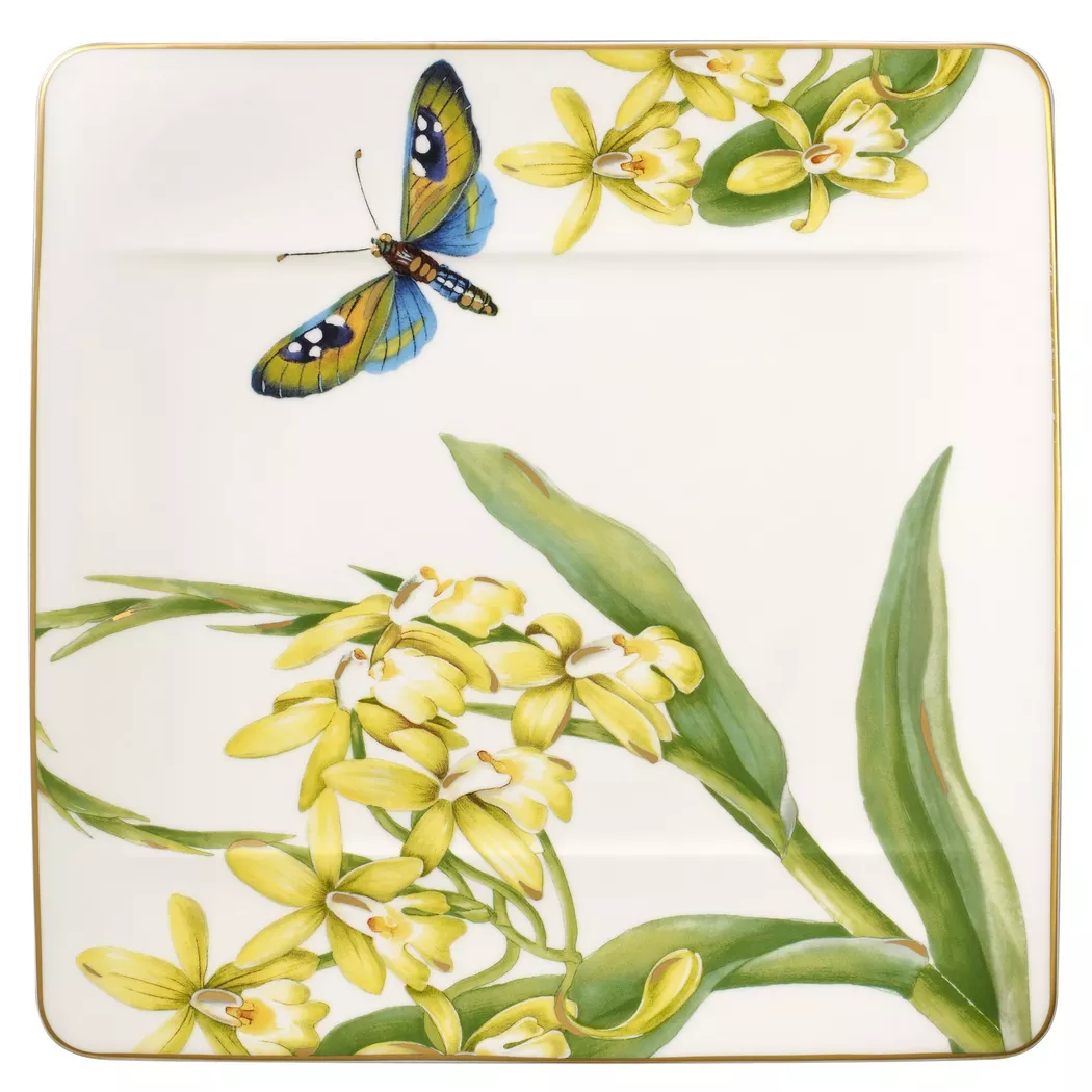 Villeroy & Boch - Assiette, 23 x 23 cm, Multicolor