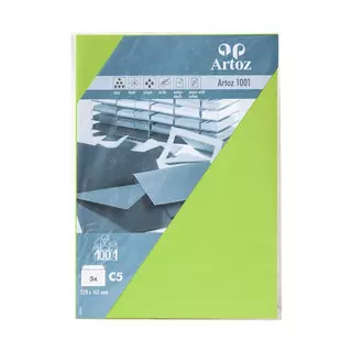 Artoz Pack enveloppes Papier 1001 Vert