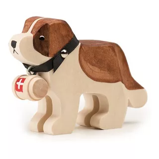 Trauffer Barry avec petit tonneau
 Animal en bois 