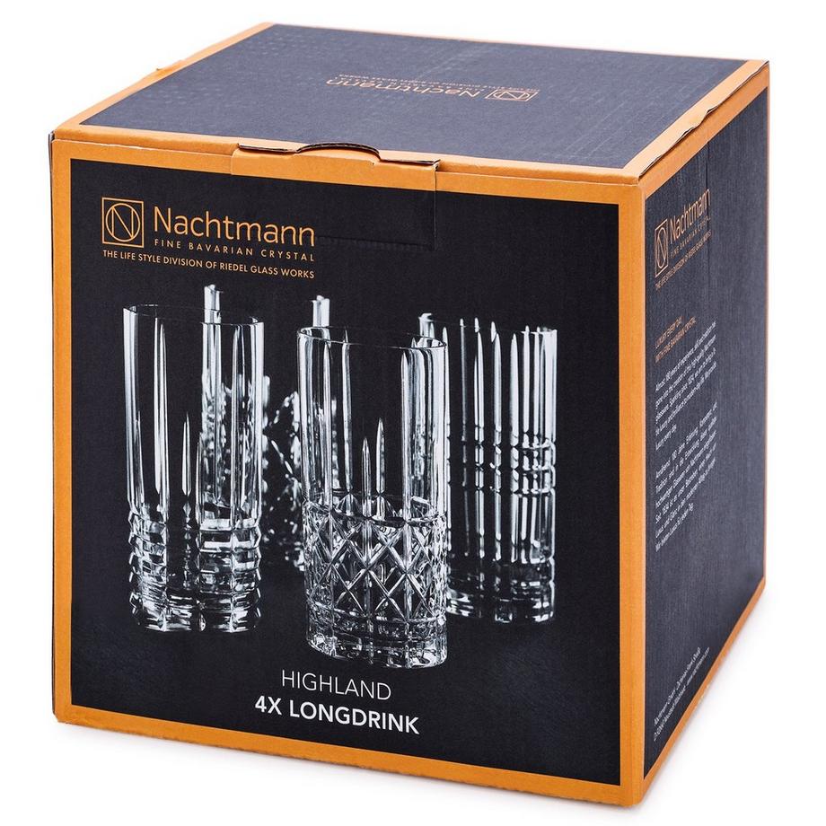 Nachtmann Verres à long drink, 4 pièces Highland 