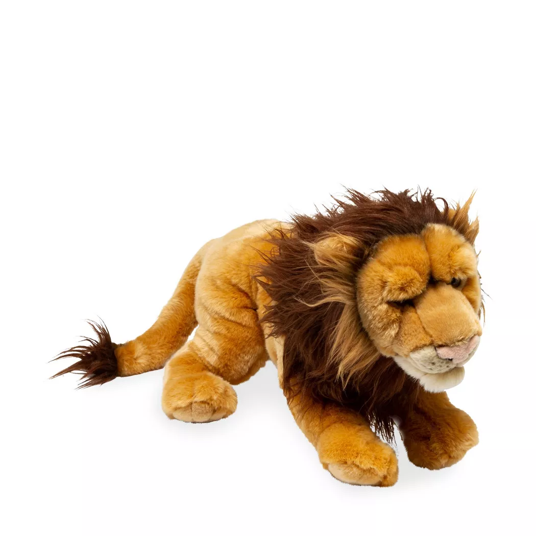 Leosco - Löwe sitzend, 43 cm, 45cm, Creme