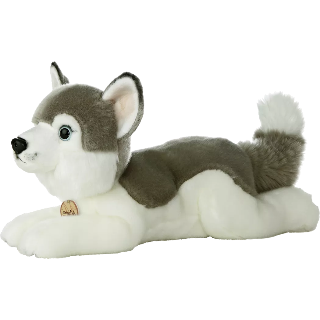 Aurora - Husky, 40 cm, Hund Husky, 40cm, Grau