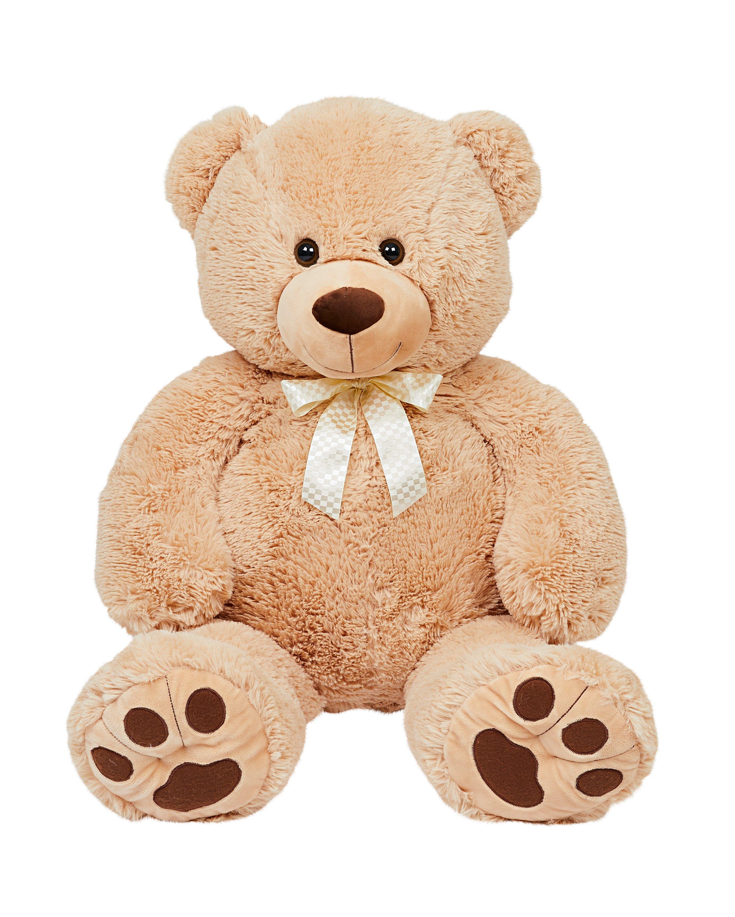 Shanghai Bear Hugs  Orso peluche beige, 100 cm 